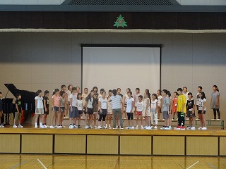 合唱壮行会1