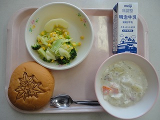 創立記念給食