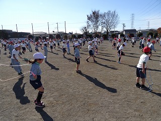 業間縄跳び4