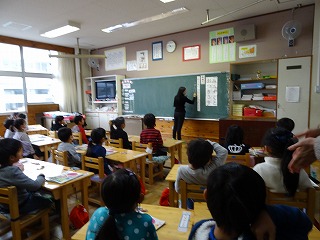 学校開放授業参観2