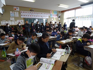 学校開放授業参観8