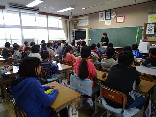 学校開放授業参観10