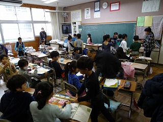 学校開放授業参観4